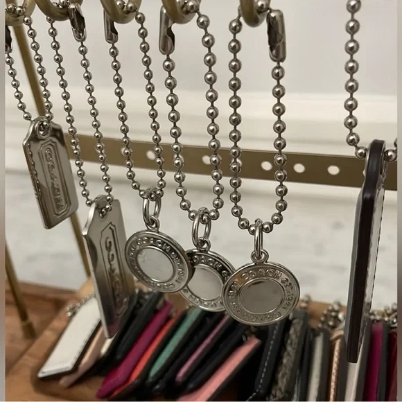 Coach Horse & Carriage Key Fob Keychain Bag Charm - Picture 8 of 11